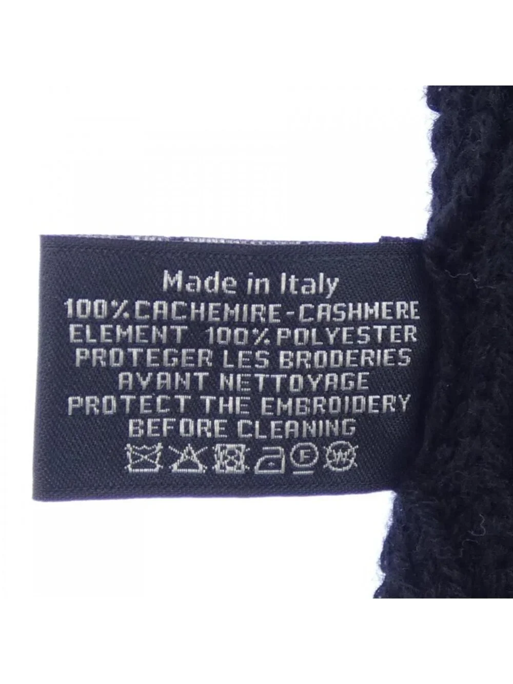 Chanel Scarf Black
